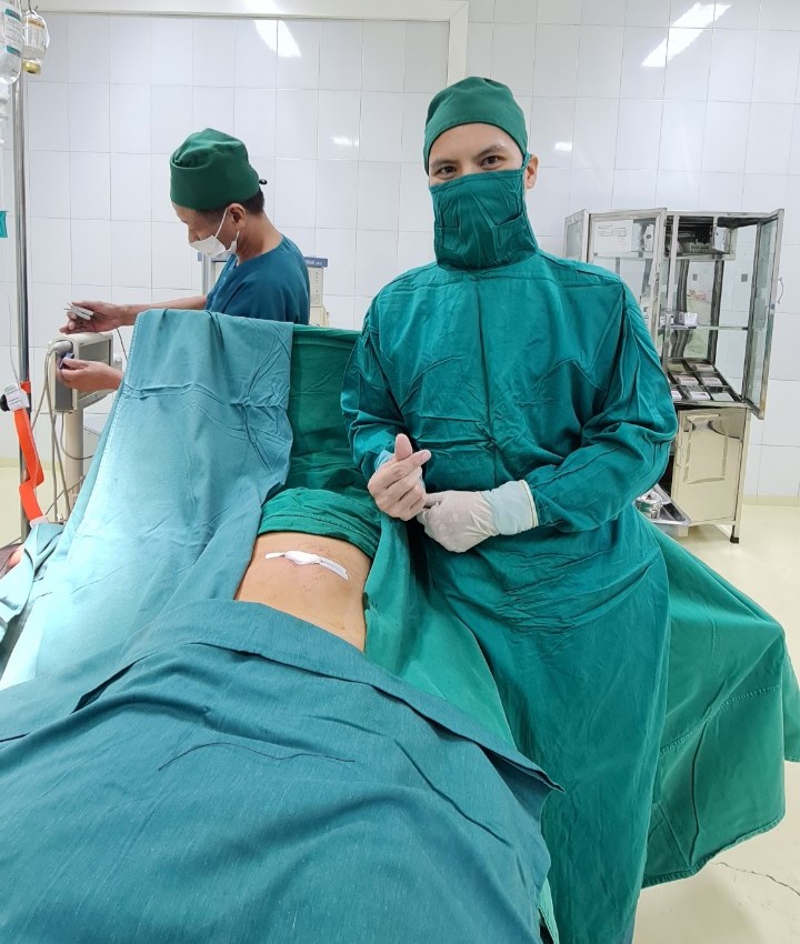 Triển khai thành công Phẫu thuật nội soi cắt ruột thừa 1 lỗ qua rốn tại Trung tâm Y tế Tiên Du
